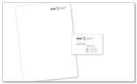 Briefpapier und Visitenkarten DesignArbyte5